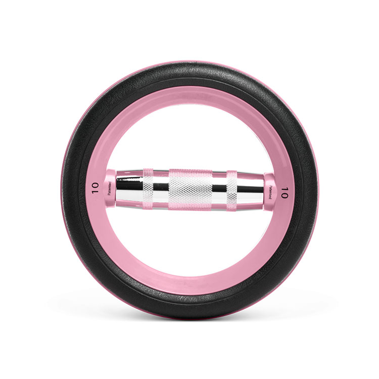 ¿Su mancuerna circular de 10 libras tiene un diseño sin costuras para evitar la oxidación y el desgaste?